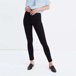 Madewell 10 inch high rise skinny jeans